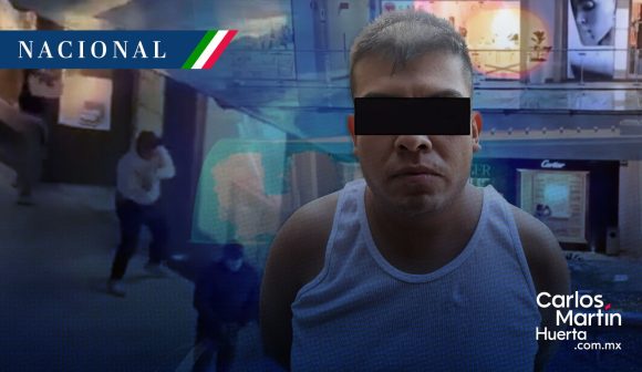 Detienen a presunto autor intelectual del asalto a joyería de Plaza Antara