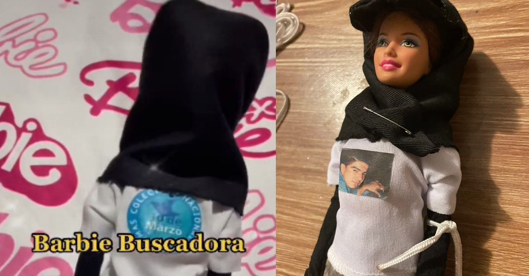 Colectivo mexicano crea la “Barbie buscadora”