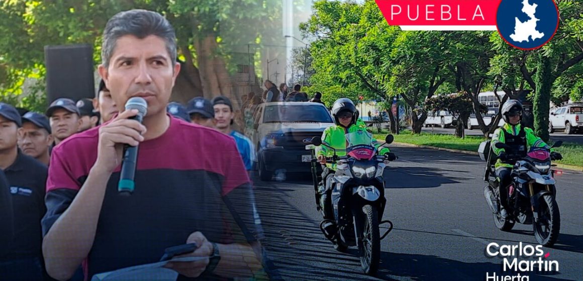 Reconoce Eduardo Rivera trabajo de la Policía Municipal en la detención de bandas delictivas