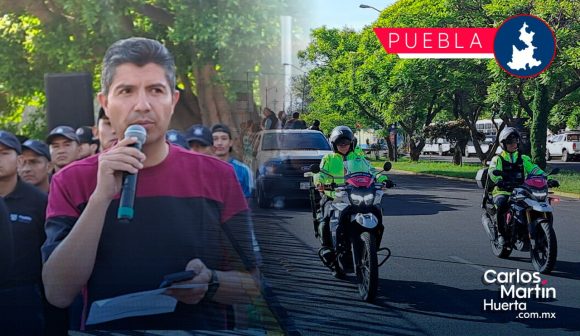 Reconoce Eduardo Rivera trabajo de la Policía Municipal en la detención de bandas delictivas