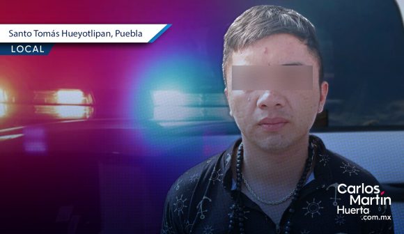 En Santo Tomás Hueyotlipan, SSP asegura pistola checoslovaca