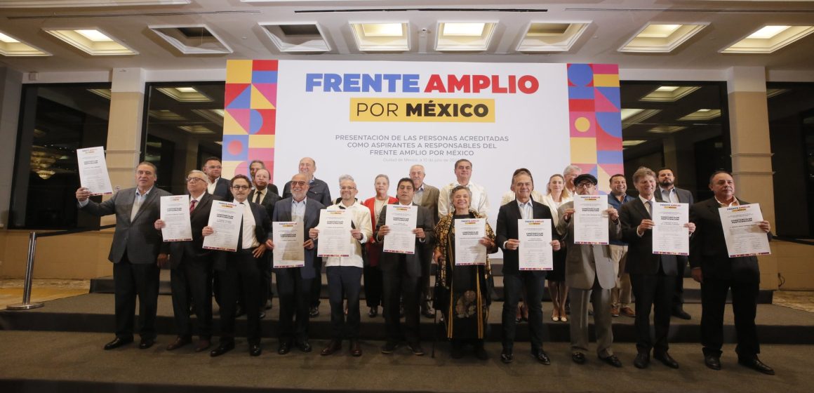 Frente Amplio se queda con 13 aspirantes presidenciales 