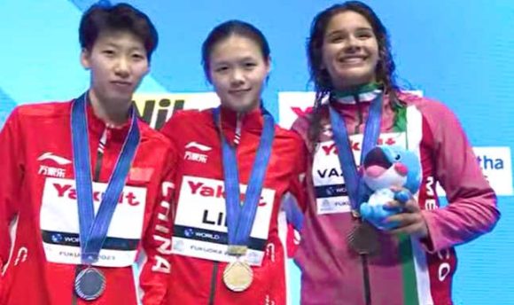 México obtiene su segunda medalla en el Mundial de Natación