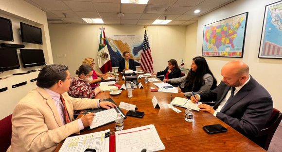 México alista demanda contra EU por muro de boyas en Río Bravo