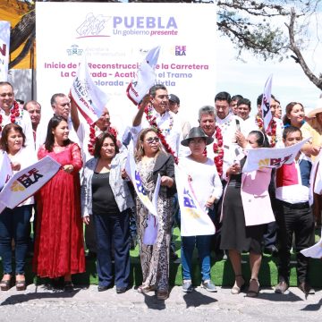 Con una inversión superior a los 42 mdp inició la rehabilitación de la carretera La Colorada – Acatlán