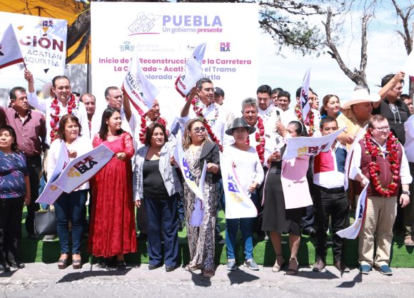 Con una inversión superior a los 42 mdp inició la rehabilitación de la carretera La Colorada – Acatlán