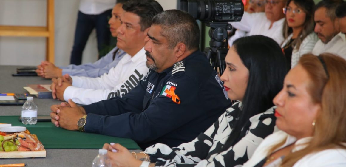En Juan Galindo y Naupan, Sergio Salomón llama a alcaldes a seguir invirtiendo en seguridad pública