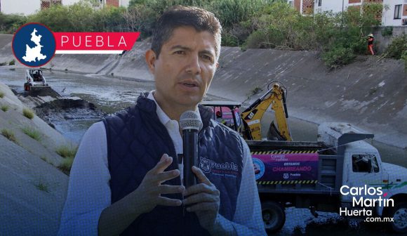 Refuerzan la limpieza de barrancas en Puebla capital