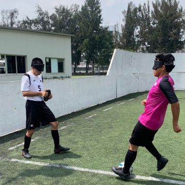 Selección de Futbol para Ciegos y Débiles Visuales se prepara para el Mundial de Birmingham