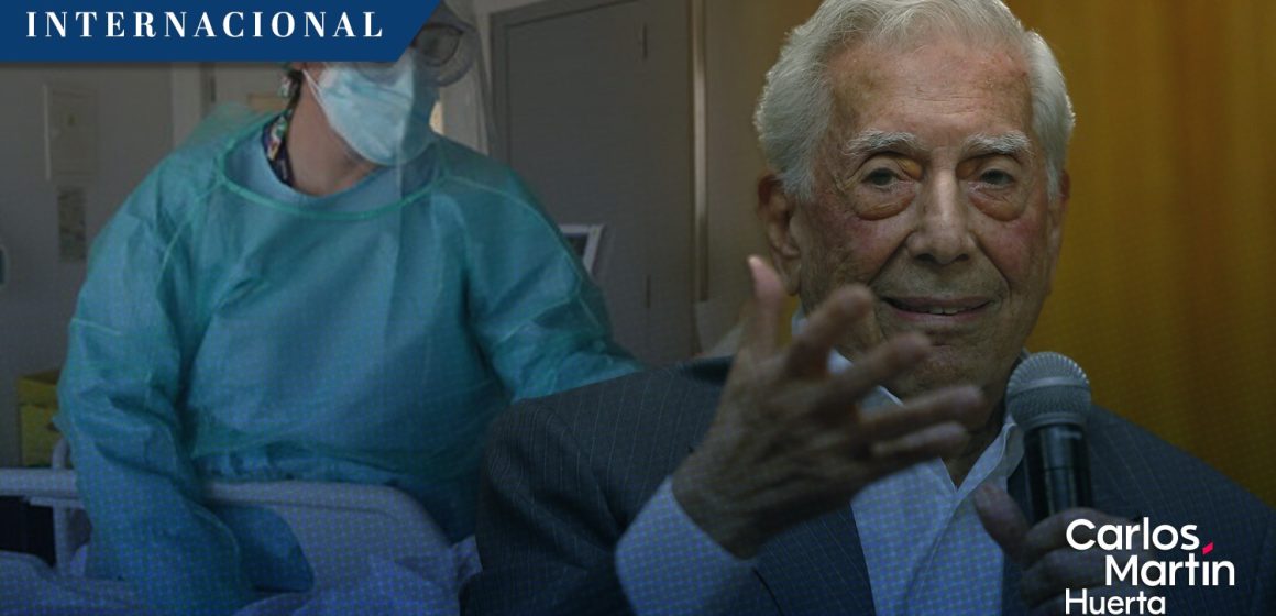 Hospitalizan a Mario Vargas Llosa por COVID-19