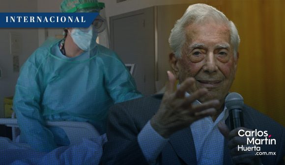 Hospitalizan a Mario Vargas Llosa por COVID-19