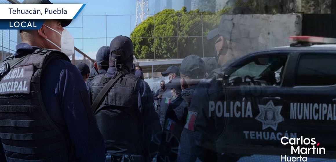 Más de 200 policías municipales de Tehuacán se van a paro laboral por falta de pago