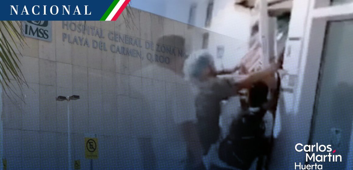 (VIDEO) Niña muere prensada por elevador de hospital del IMSS de Quintana Roo