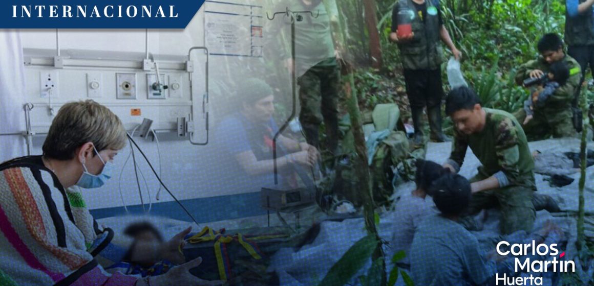 Salen del hospital niños que estuvieron perdidos en la selva de Colombia