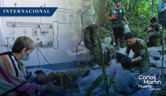 Salen del hospital niños que estuvieron perdidos en la selva de Colombia