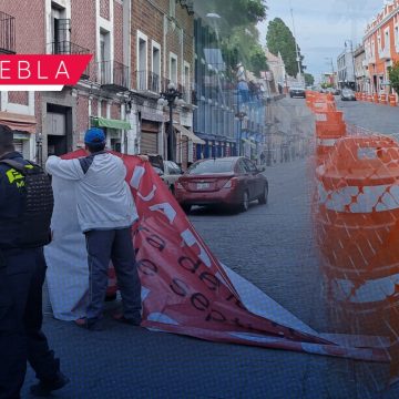 Ayuntamiento de Puebla continúa dialogando con locatarios sobre peatonización de la 16 de Septiembre