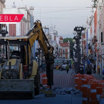 Reporta Canaco afectaciones del 70% por obras en el Centro Histórico