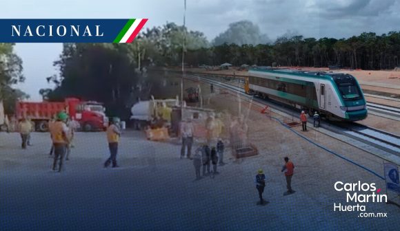 Por malos tratos y disminución de sueldos, trabajadores del Tren Maya hacen paro