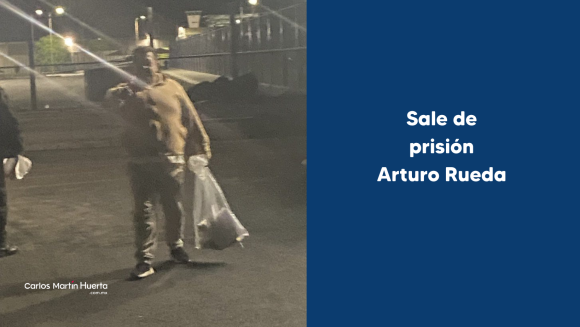 Sale de prisión Arturo Rueda, abandonó el penal de Tepexi de Rodríguez