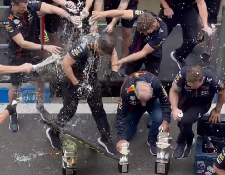(VIDEO) Rompen otro trofeo de Red Bull; ahora en Bélgica  