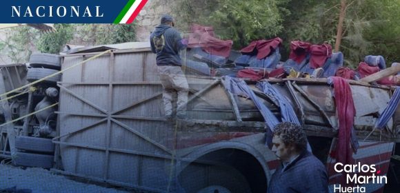 Incremente a 29 el número de fallecidos en accidente de autobús en Oaxaca