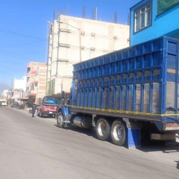 Investigan intento de robo de transporte de carga en San Martín Texmelucan