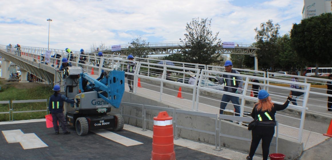 Inicia rehabilitación de las ciclovías en la zona de Angelópolis