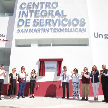 Con entrega de CIS, gobierno estatal garantiza servicios de calidad en San Martín Texmelucan