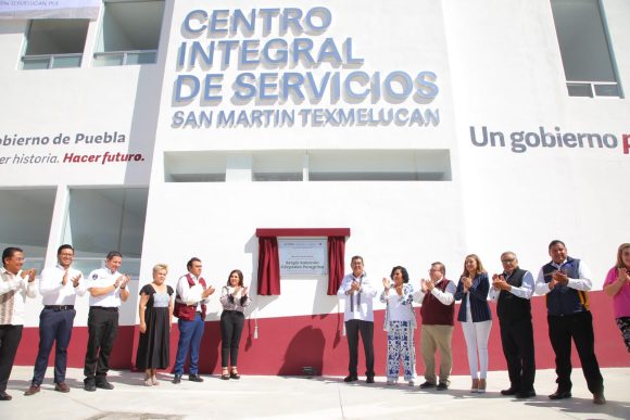 Con entrega de CIS, gobierno estatal garantiza servicios de calidad en San Martín Texmelucan