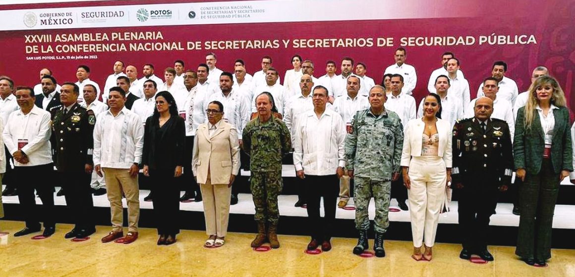 Participa Puebla en la Conferencia Nacional de Secretarias y Secretarios de Seguridad Pública