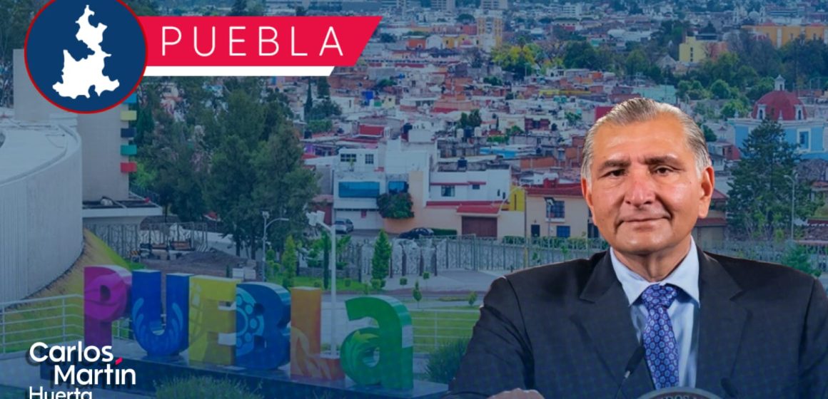 El aspirante a candidato presidencial de Morena, Adán Augusto visitará Puebla