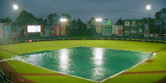 Cancelado por lluvia el tercer juego de la serie entre Pericos y Olmecas