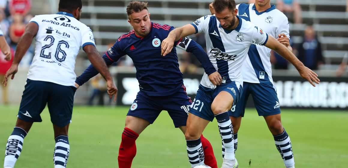 El Puebla empató con el Chicago Fire y confirmó su eliminación en la Leagues Cup