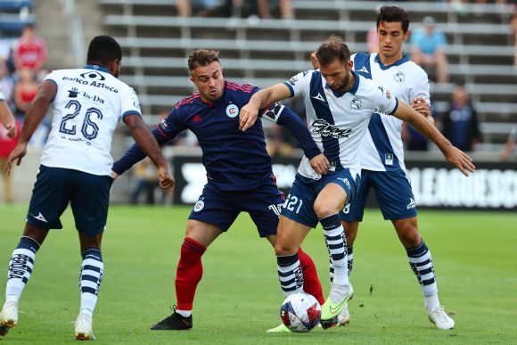 El Puebla empató con el Chicago Fire y confirmó su eliminación en la Leagues Cup