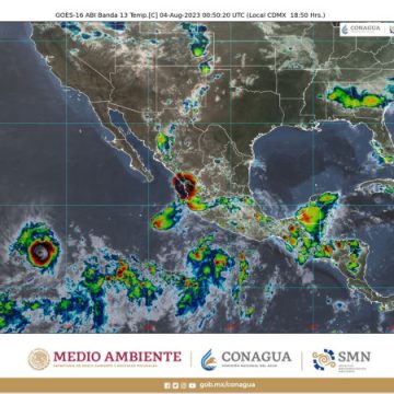 Este fin de semana se formará tormenta tropical “Eugene”, en el Pacífico