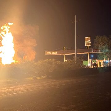 Ayuntamiento de Izúcar fracasó en su intento por controlar el incendio de Gas Petro