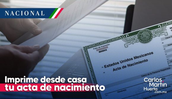 4 pasos fáciles para imprimir tu acta de nacimiento