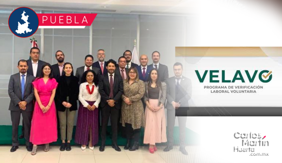 Signan gobiernos de Puebla y Federal convenio para inspecciones laborales