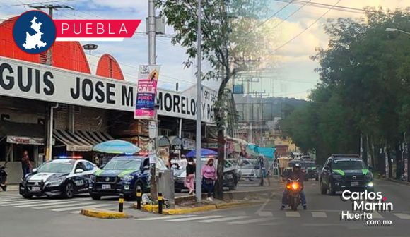 Un muerto y tres detenidos dejó tiroteo en el Mercado Morelos