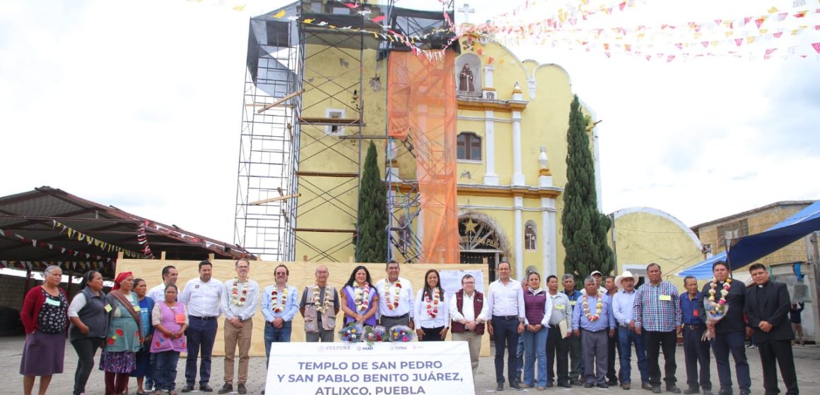 Con federación, gobierno de Puebla rescata y preserva patrimonio histórico