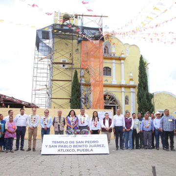 Con federación, gobierno de Puebla rescata y preserva patrimonio histórico