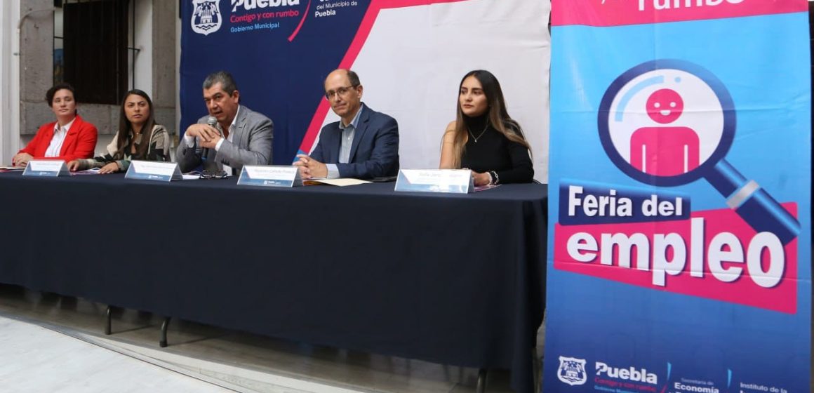 En Puebla capital se ofertarán mil 100 vacantes en se “segunda feria del empleo” del año