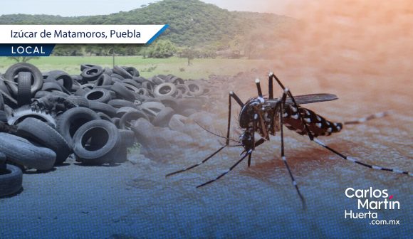 Izúcar de Matamoros es el epicentro del dengue en Puebla