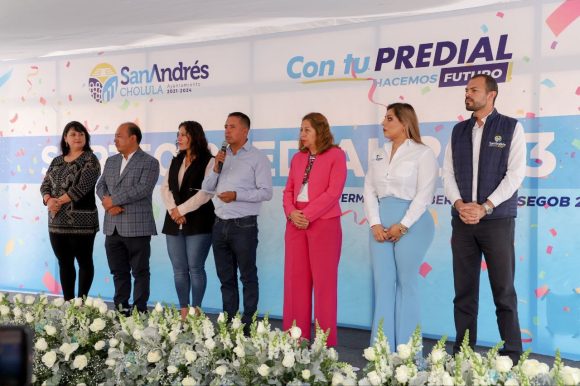Celebró el Ayuntamiento de San Andrés Cholula su Sorteo Predial 2023