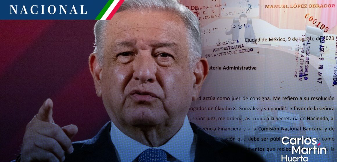 AMLO revela carta que envió a juez que le prohibió hablar de Xóchitl Gálvez