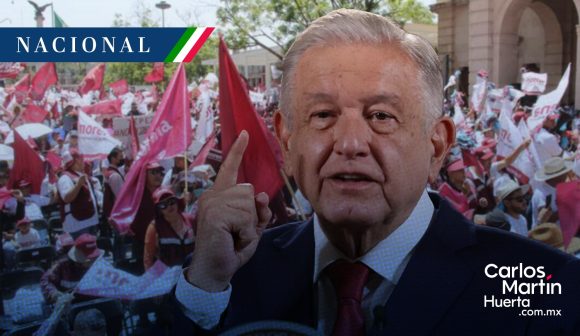 AMLO presume que pese a campaña “vulgar y ridícula” tiene 84% de aprobación