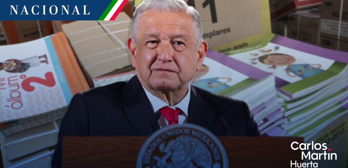 AMLO asegura que nada impide la distribución de libros de texto