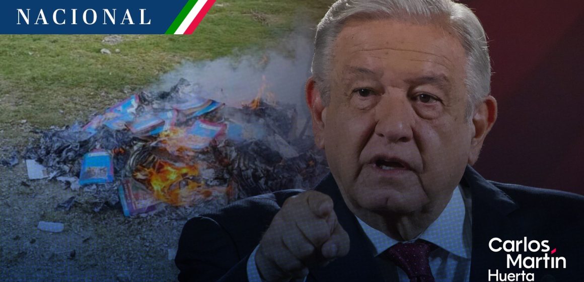 AMLO critica quema de libros en Chiapas, “están desinformados y manipulados”