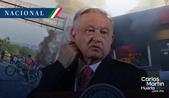 AMLO califica “acto publicitario y propagandístico” violencia en Michoacán