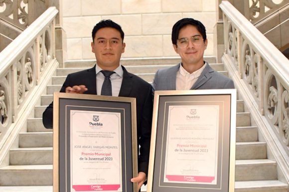 Ganan alumnos BUAP Premio Municipal de la Juventud 2023